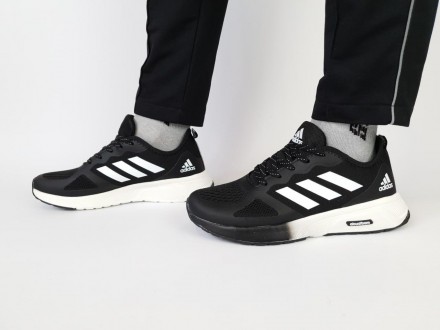 Кроссовки мужские черные Adidas Cloudfoam Black White
Мужские кроссовки Адидас К. . фото 9