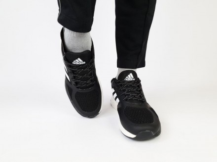 Кроссовки мужские черные Adidas Cloudfoam Black White
Мужские кроссовки Адидас К. . фото 8