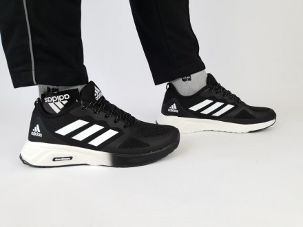 Кроссовки мужские черные Adidas Cloudfoam Black White
Мужские кроссовки Адидас К. . фото 2