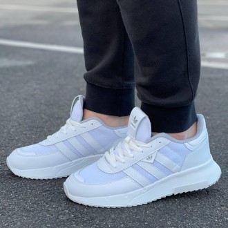 Кроссовки мужские белые Adidas White
Мужские кроссовки Адидас в крутой белой рас. . фото 7