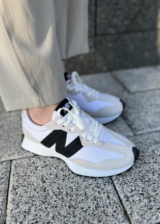 Кроссовки женские белые New Balance 327 White Grey Black
Женские кроссовки Нью Б. . фото 8