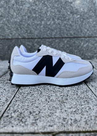 Кроссовки женские белые New Balance 327 White Grey Black
Женские кроссовки Нью Б. . фото 1