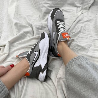 Кроссовки женские серые Nike Grey White Orange
Женские кроссовки Найк серого цве. . фото 6
