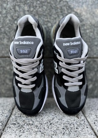 Кроссовки женские черные New Balance 992 Black Grey White
Крутая спортивная моде. . фото 7