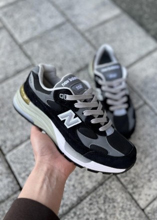 Кроссовки женские черные New Balance 992 Black Grey White
Крутая спортивная моде. . фото 4