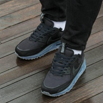 Кроссовки мужские черные Nike Air Max 90 x Terrascape Black Blue
 Мужские кроссо. . фото 11