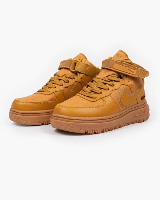 Кроссовки мужские коричневые Nike Air Force 1 Gore-Tex МЕХ
Высокие мужские кросс. . фото 4