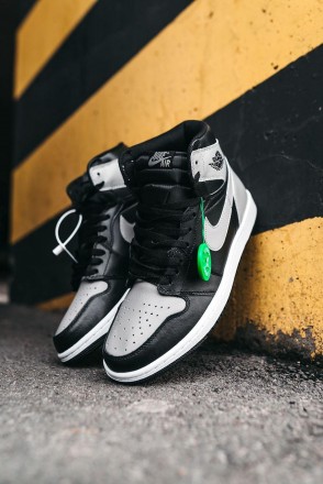 Кроссовки мужские черные Jordan Retro 1 Black Grey White High Shadow (01695). Київ. фото 1 Кроссовки мужские черные Jordan Retro 1 Black Grey White High Shadow (01695). Київ. фото 1