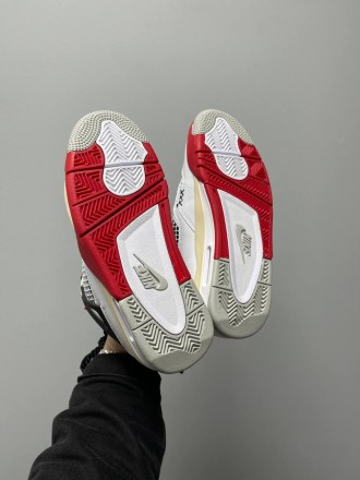 Кроссовки женские бело-красные Jordan 4 Retro Red White
Представляем вашему вним. . фото 10