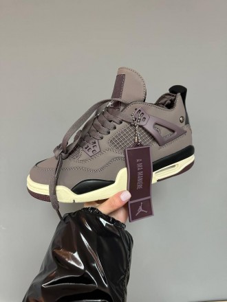 Кроссовки женские фиолетовые Jordan Retro 4 A Ma Maniere Violet Ore
Представляем. . фото 5