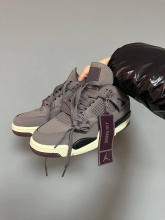 Кроссовки женские фиолетовые Jordan Retro 4 A Ma Maniere Violet Ore
Представляем. . фото 7