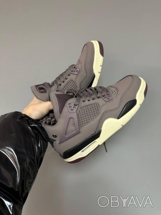 Кроссовки женские фиолетовые Jordan Retro 4 A Ma Maniere Violet Ore
Представляем. . фото 1