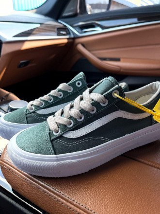 Кеды мужские зеленые Vans Old Skool Green White
Представляем вашему вниманию сти. . фото 4