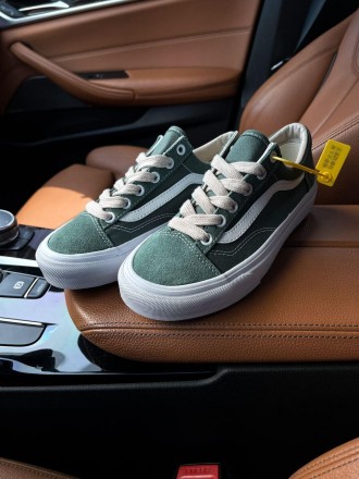 Кеды мужские зеленые Vans Old Skool Green White
Представляем вашему вниманию сти. . фото 3