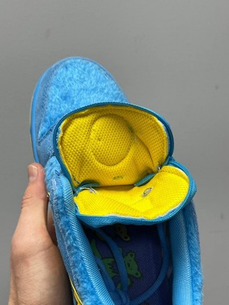 Кроссовки мужские голубые Nike SB Dunk Low X Grateful Dead Blu\Yellow
Представля. . фото 9