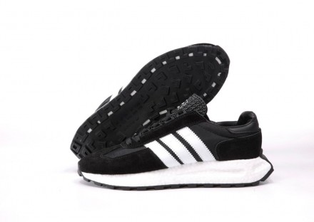 Кроссовки мужские черные Adidas Retropy E5 Black White
Мужские кроссовки Adidas . . фото 3