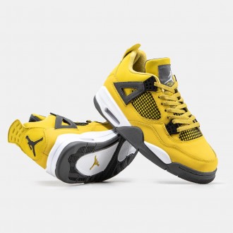 Кроссовки мужские желтые Jordan 4 Retro SE Yellow
Яркая и невероятно стильная ра. . фото 7