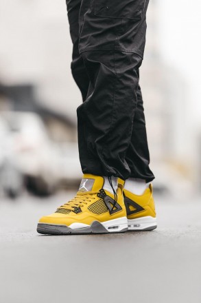 Кроссовки мужские желтые Jordan 4 Retro SE Yellow
Яркая и невероятно стильная ра. . фото 4