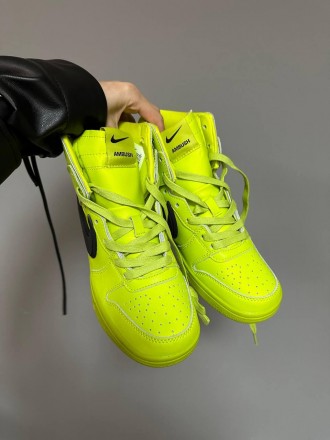 Кроссовки мужские кислотно-зеленые Nike SB Dunk High x Ambush Acid Green
Мужские. . фото 10