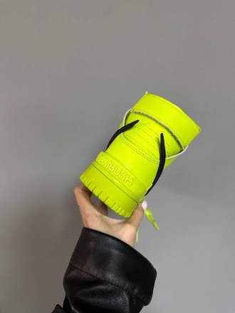 Кроссовки мужские кислотно-зеленые Nike SB Dunk High x Ambush Acid Green
Мужские. . фото 6