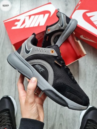 Кроссовки мужские серые Nike Aie Zoom Black Grey
Повседневные мужские кроссовки . . фото 7
