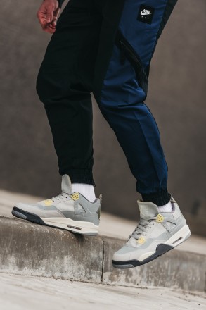 Кроссовки мужские серые Jordan 4 Retro SE Craft Photon Dust
Мужские спортивные к. . фото 7