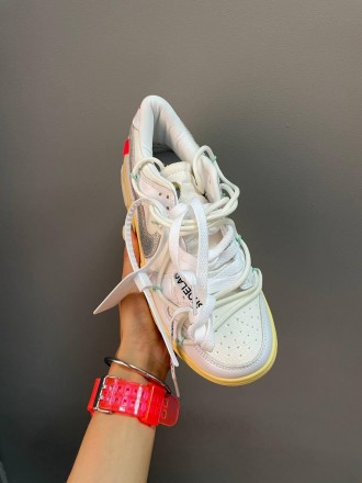 Кроссовки женские белые Nike SB Dunk x Off White Grey Yellow
Женские кроссовки Н. . фото 7
