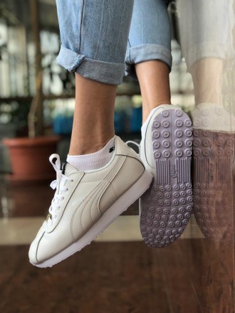 Кроссовки мужские белые Puma Roma White
Крутые мужские кроссовки Пума в белом цв. . фото 9