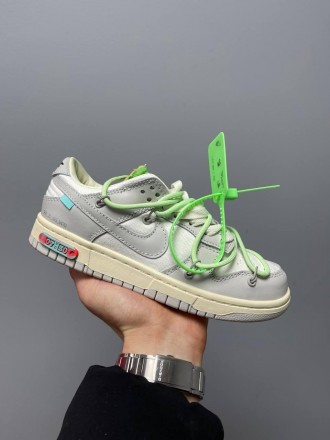 Кроссовки женские серые Nike SB Dunk x Off White
Женские кроссовки Найк СБ Данк . . фото 2