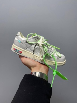 Кроссовки женские серые Nike SB Dunk x Off White
Женские кроссовки Найк СБ Данк . . фото 5