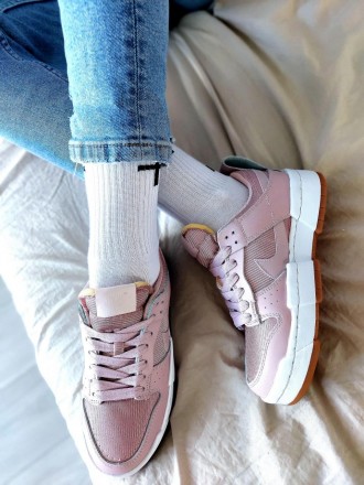 Кроссовки женские розовые Nike Dunk Low Disrupt Barely Rose
Женские низкие кросс. . фото 8