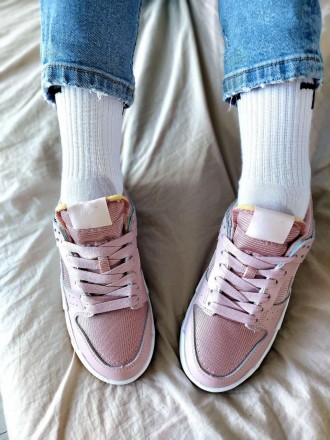 Кроссовки женские розовые Nike Dunk Low Disrupt Barely Rose
Женские низкие кросс. . фото 9