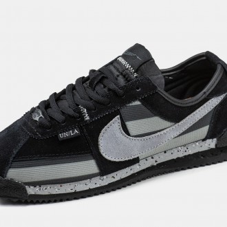 Кроссовки мужские серые Nike Cortez UN/LA Black Grey 
Классические серые кроссов. . фото 9