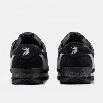 Кроссовки мужские серые Nike Cortez UN/LA Black Grey 
Классические серые кроссов. . фото 7