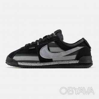 Кроссовки мужские серые Nike Cortez UN/LA Black Grey 
Классические серые кроссов. . фото 1