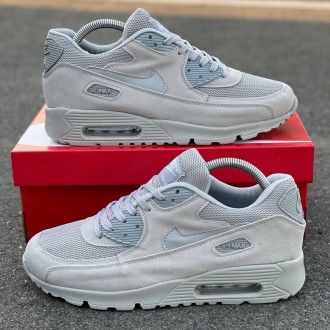 Кроссовки мужские бежевые Nike Air Max 90 Beige
Бежевые мужские кроссовки Найк Э. . фото 4