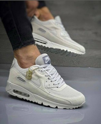 Кроссовки мужские бежевые Nike Air Max 90 Beige
Бежевые мужские кроссовки Найк Э. . фото 2