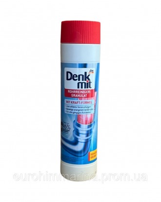 Засіб для чистки труб Denkmit гранули 600грам
 гранули 600грам – це препарат для. . фото 3