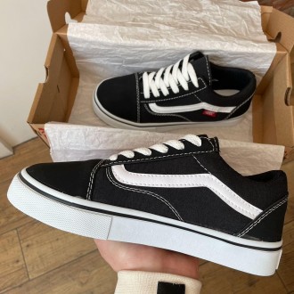 Кеды мужские черные Vans Old Skool Classic Black White 
Представляем вашему вним. . фото 8