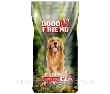 Сухий корм для собак Good Friend 10 кг курка. Виноградів. фото 1 Сухий корм для собак Good Friend 10 кг курка. Виноградів. фото 1