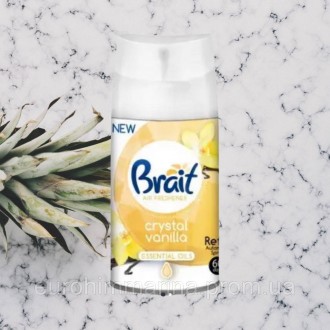 
	
	
	
	
	
	Опис
 
	Змінний аерозольний балон BRAIT Cristal Vanilla New на основ. . фото 2