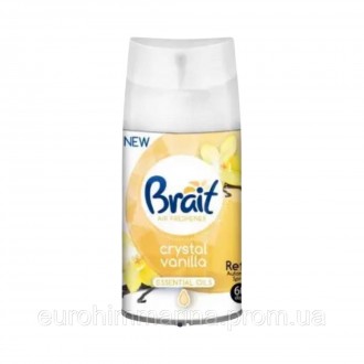 
	
	
	
	
	
	Опис
 
	Змінний аерозольний балон BRAIT Cristal Vanilla New на основ. . фото 3