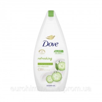 
	
	Крем-гель для душу Dove Дотик свіжостізабезпечує ніжне очищення шкіри від рі. . фото 3