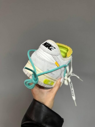 Кроссовки женские белые Nike SB Dunk x Off White Lot 14/50
Женские кроссовки Най. . фото 6