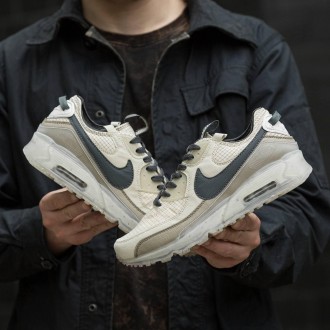 Кроссовки мужские бежевые Nike Air Max 90 x Terrascape Beige
 Мужские кроссовки . . фото 5