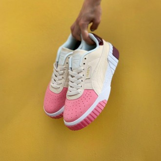 Кроссовки женские бежевые Puma basket Cali Cream Pink Browm
Женские кроссовки Пу. . фото 3