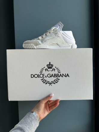 Кроссовки женские белые Dolce&Gabbana - NS1 White
Женские кроссовки Дольче Габба. . фото 3