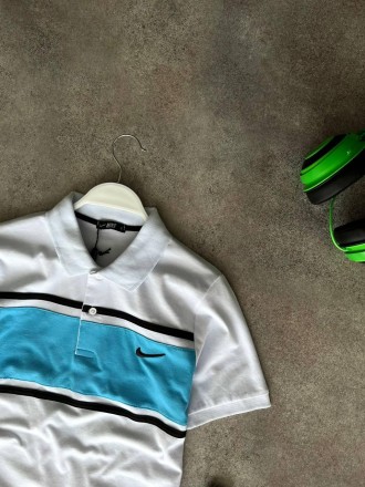
Футболка поло мужская белая повседневная с коротким рукавом брендовая Nike Polo. . фото 8