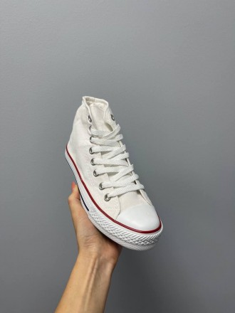 Кеды женские белые Converse CHUK TAYLOR Classic High White
Кеды женские белые Co. . фото 5