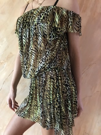 Anabel Arto платье-туника
Туника из принтованной сетки (леопардовый принт ) Лини. . фото 4
